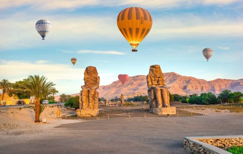 Sunrise Over the Pharaohs: Hot Air Balloon Ride & Ultimate Luxor Tour
