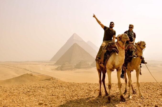 Camel Ride Trip at the Pyramids x