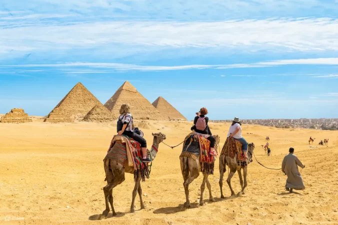 Camel Ride Trip at the Pyramids x