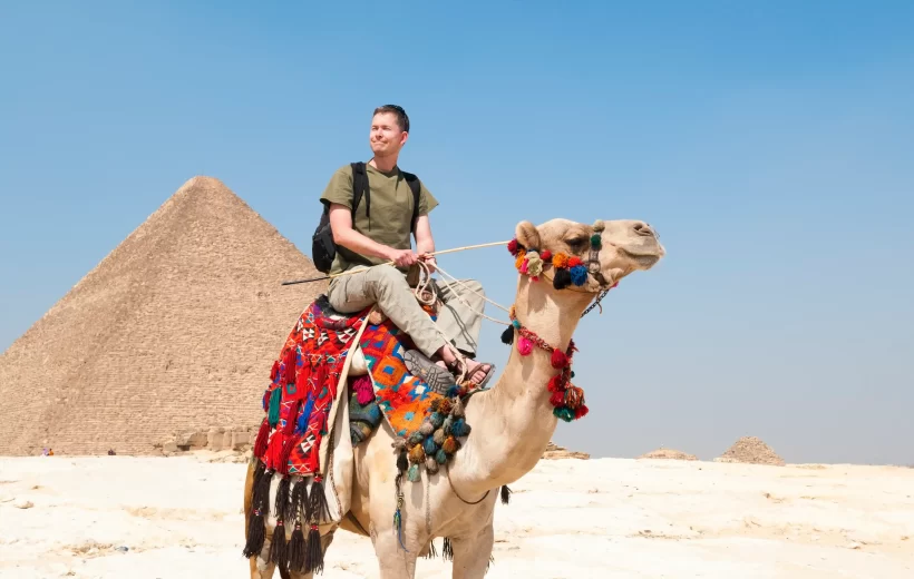 Camel Ride Trip at the Pyramids