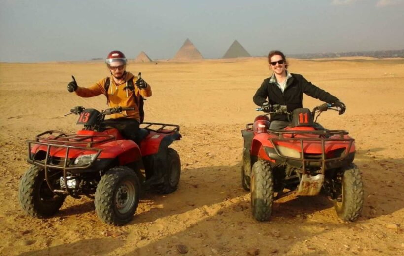 Desert Safari by Quad Bike at Giza Pyramids