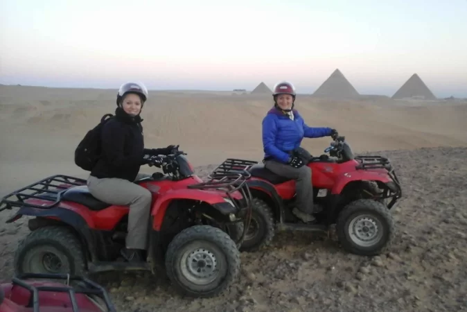 Desert Safari by Quad Bike at Giza Pyramids x