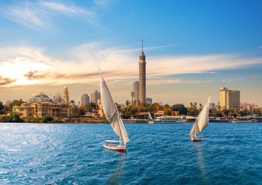 Felucca trip on the Nile in Cairo x
