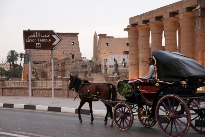 Luxor City tour by Horse Carriage x