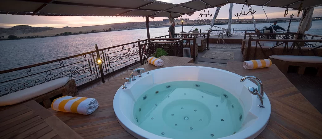Sonesta Amirat Dahabiya Nile Cruise x