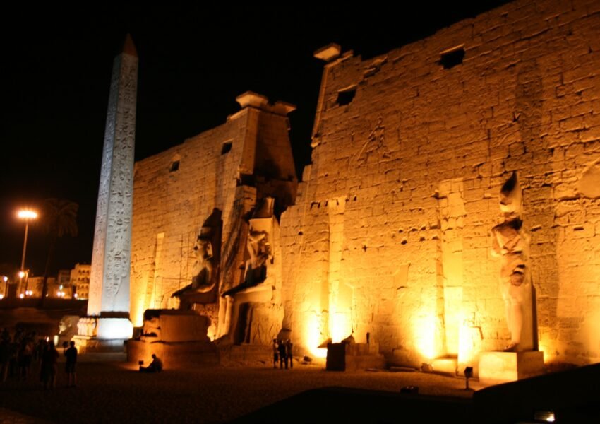 Sound and Light Show at Karnak Temples x