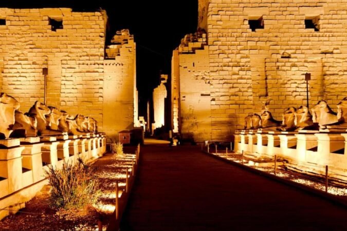 Sound and Light Show at Karnak Temples x