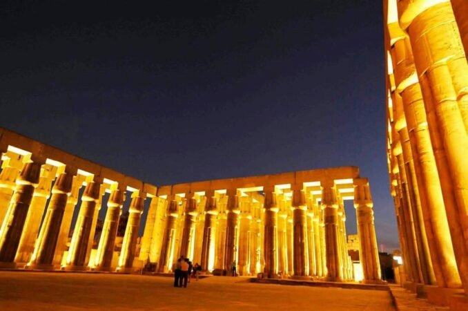 Sound and Light Show at Karnak Temples x