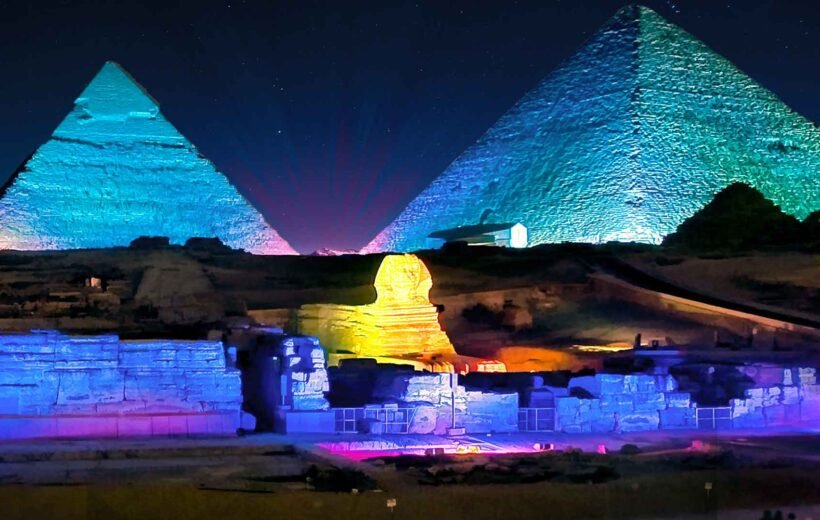 Sound and Light Show at the Pyramids