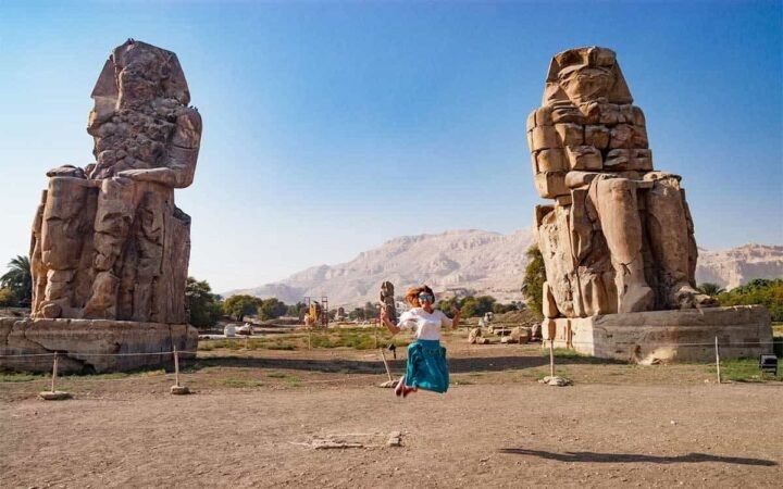 Colossi of Memnon, Egypt