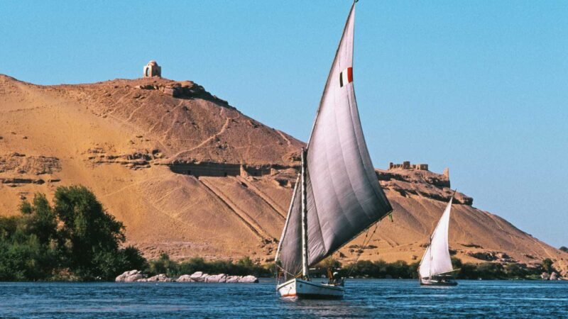 Felucca Ride on the Nile in Aswan x
