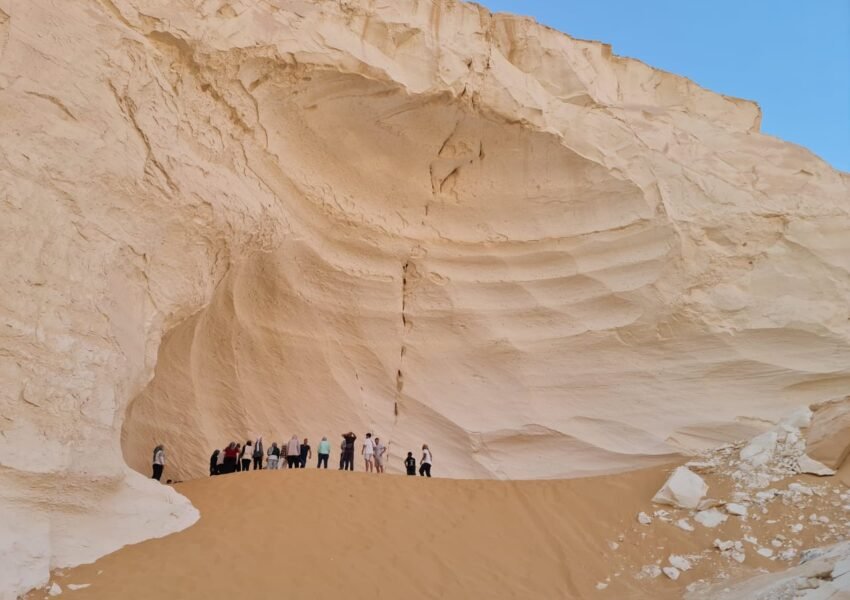 Overnight White Desert Safari Camping from Cairo x