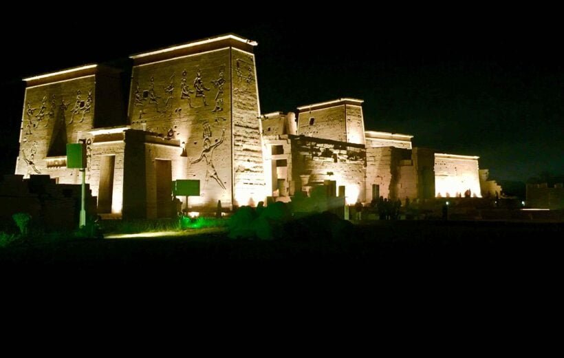 Sound and Light Show at Philae Temple