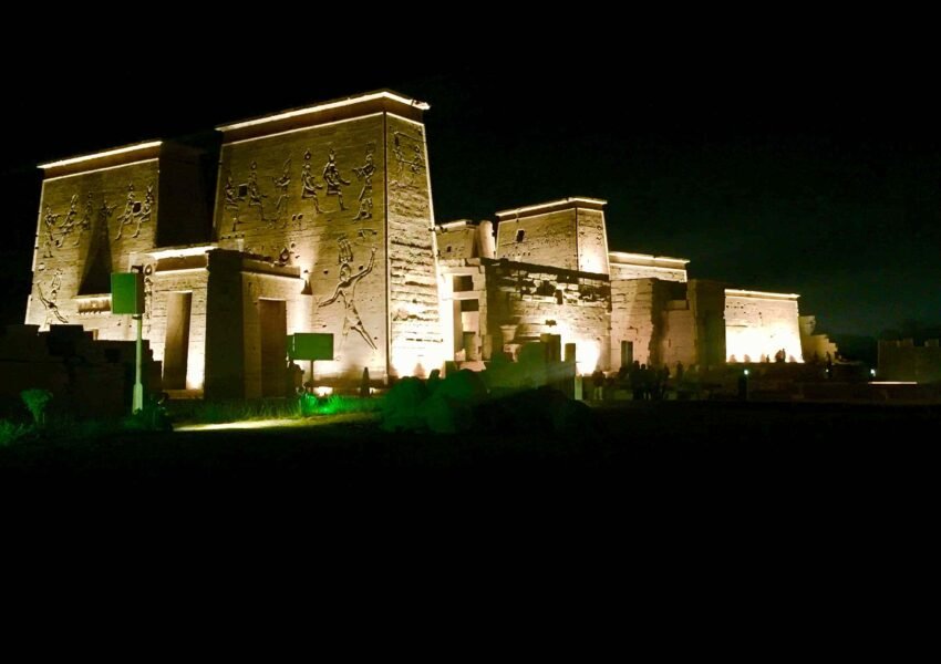 Sound and Light Show at Philae Temple x