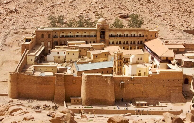 St Catherine and Colored Canyon by Jeep